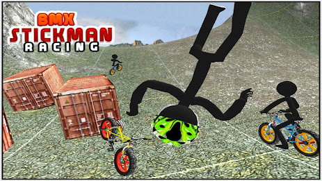 BMX Stickman Racing poster 10