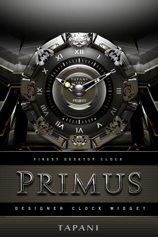PRIMUS Luxury Clock Widget