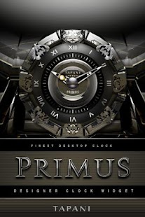 PRIMUS Luxury Clock Widget - náhled
