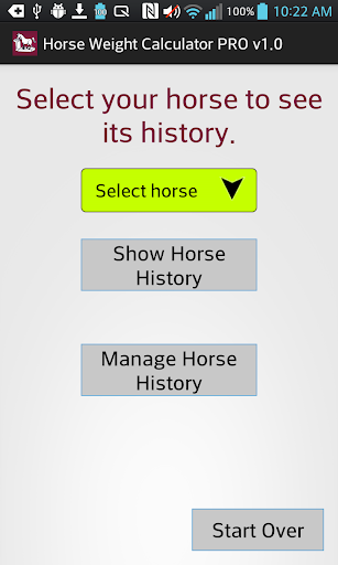 【免費運動App】Horse Weight Calculator PRO-APP點子