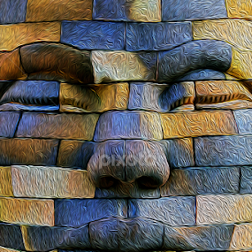 Blockhead Art by Hylas Kessler - Abstract Patterns