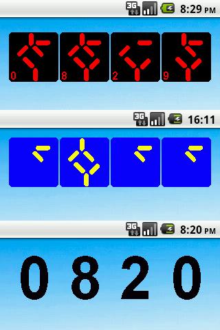Predator Clock and Launcher Screen 3