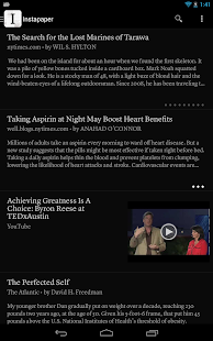 Instapaper - screenshot thumbnail