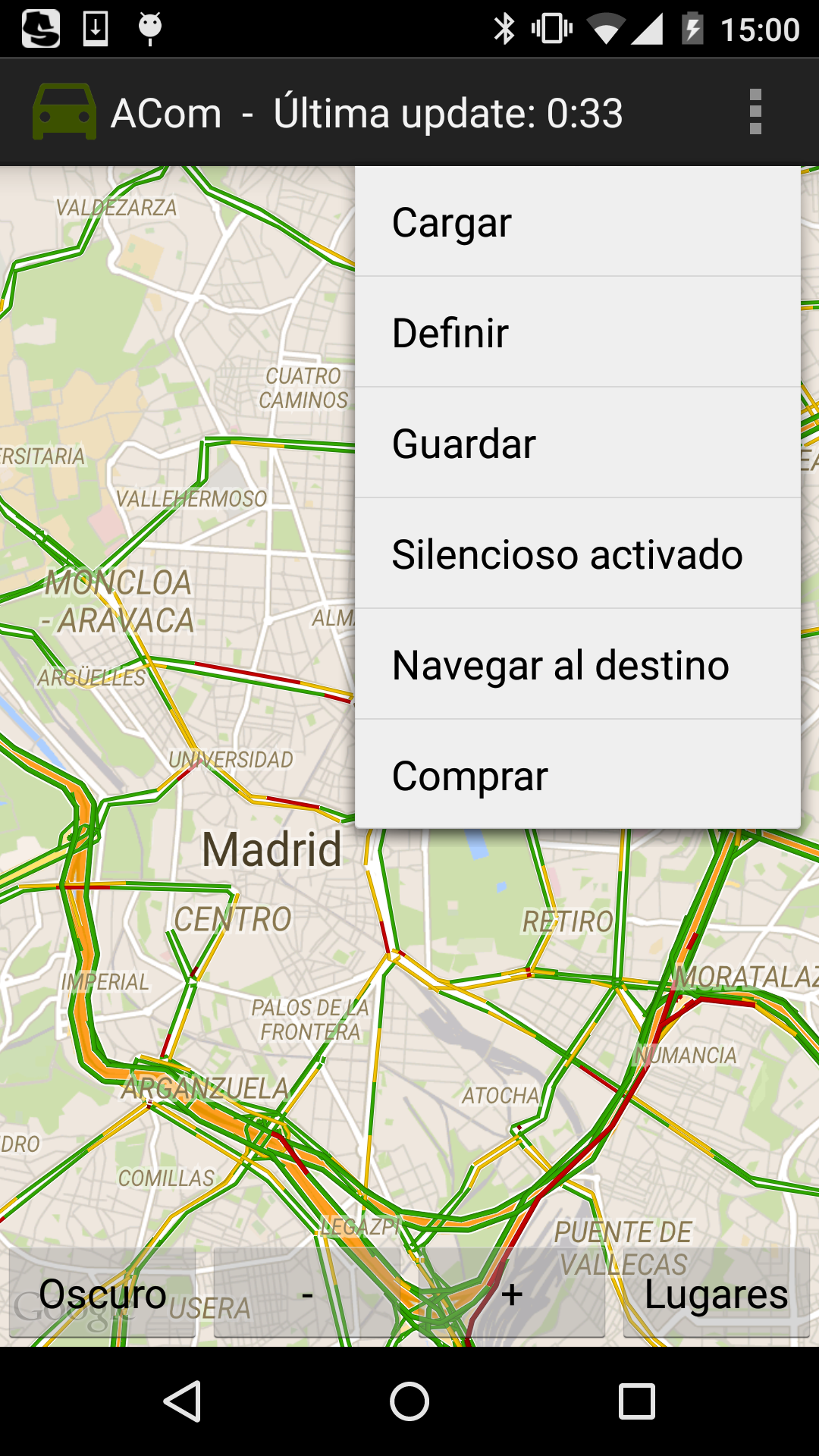 Android application Traffic Info and Traffic Alert screenshort