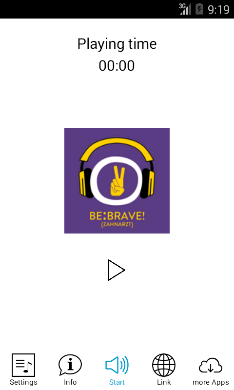 Be Brave! Hypnosis Screen 3