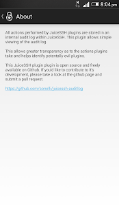 Download JuiceSSH Plugin Audit Log APK