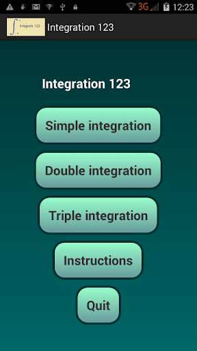 Integrals 123