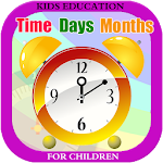 Learn Clock,Day & Month - Kids Apk
