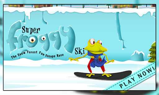 Super Froggy Ski : Snow Fun