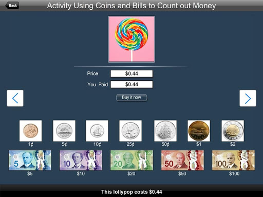 【免費教育App】Activity Canadian Money-APP點子