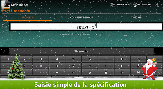 Math Helper: Algèbre et Calcul - screenshot thumbnail