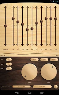 Poweramp skin Wooden - screenshot thumbnail