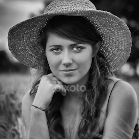 Kilcrea Beauty by Graham Daly - Black & White Portraits & People
