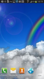 download Rolling Clouds live wallpaper free