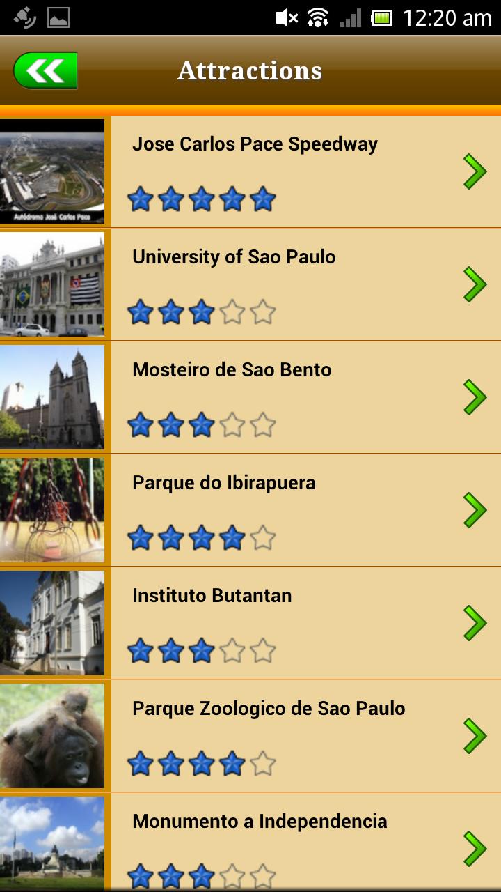 Sao Paulo Offline Travel Guide Screen 2