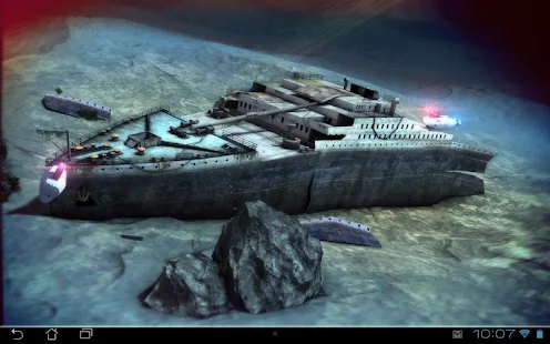 Titanic 3D Pro live wallpaper - screenshot thumbnail