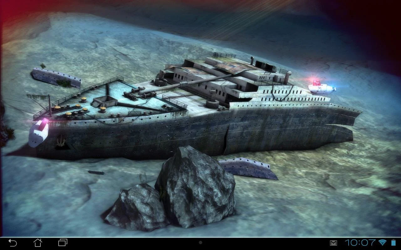 Titanic 3D Pro live wallpaper - screenshot