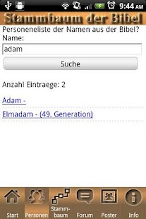 Bibelstammbaum von Jesus Screenshots 2