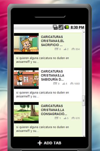 【免費媒體與影片App】Caricaturas Cristianas-APP點子