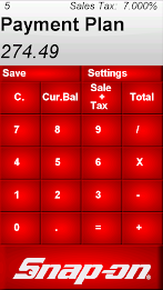 Snap-on Calculator poster 2
