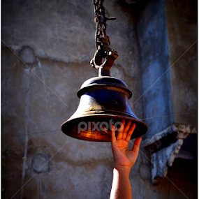 Praying  by Tapesh Mukherjee - People Body Parts