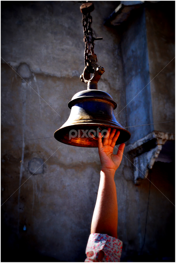 Praying  by Tapesh Mukherjee - People Body Parts