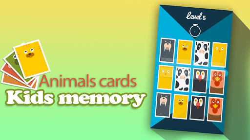 【免費棋類遊戲App】Kids memory: Animals cards-APP點子