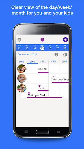 KIDDOapp Family Calendar