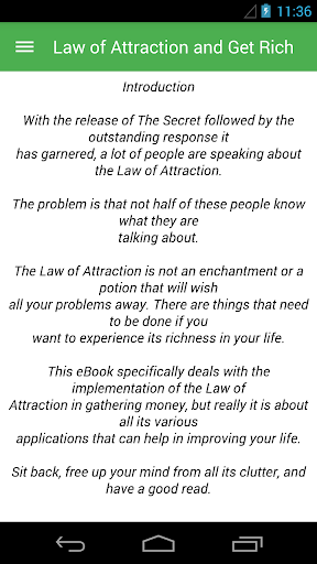 Law of Attraction and Get Rich