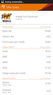 iCompare Mobile Switzerland Screenshots 5