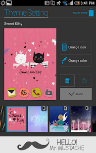 免費下載個人化APP|Sweet Kitty Atom Theme app開箱文|APP開箱王