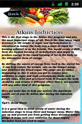 Atkins Induction