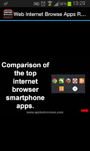 Web Internet Browser Review Screenshots 6