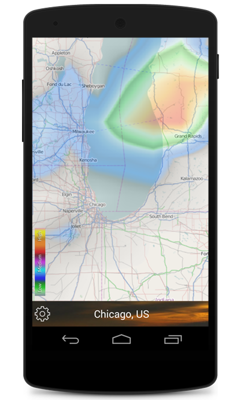 Tempo: Previsão do tempo e Radar - Screenshot