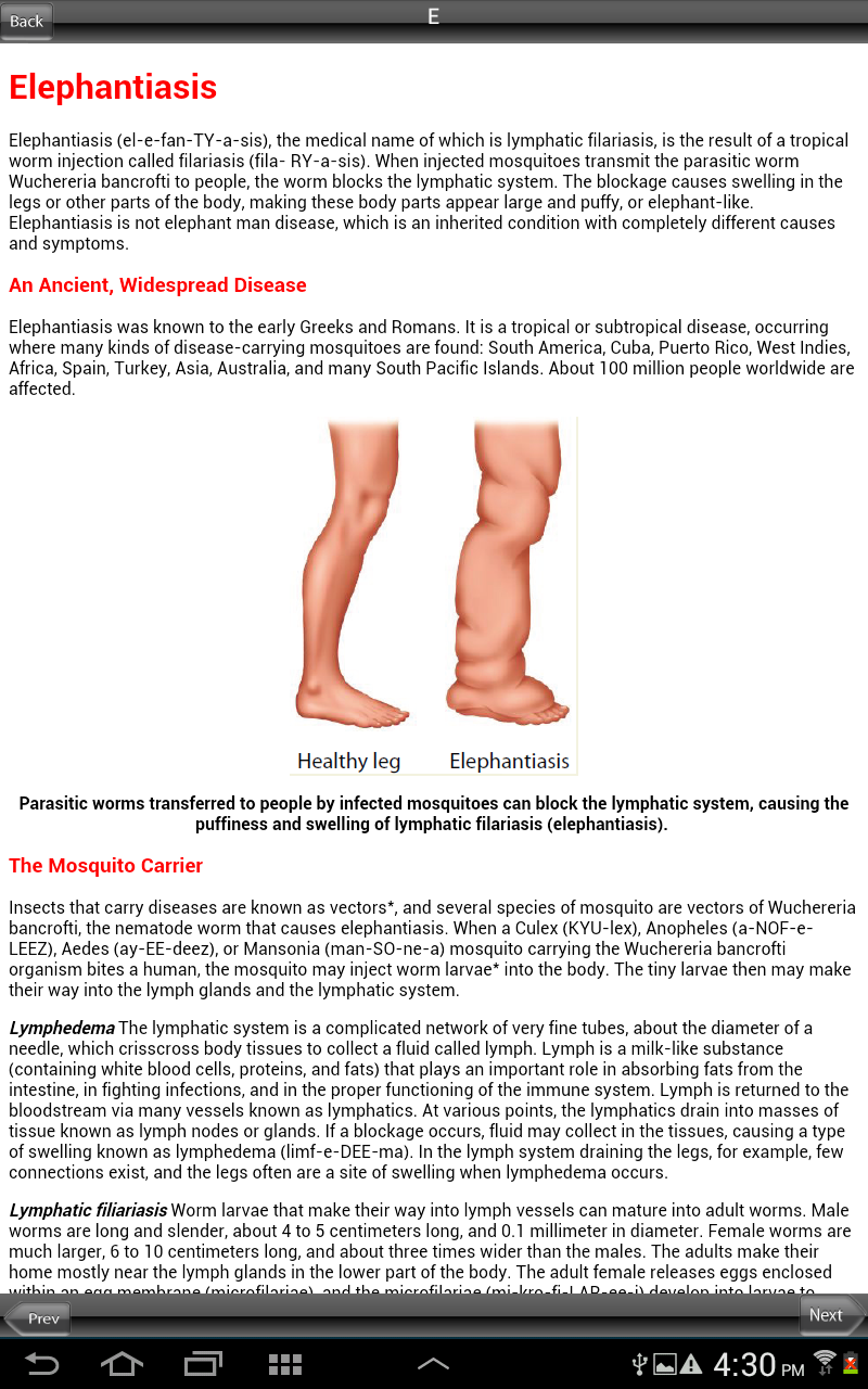 Encyclopedia Human Diseases Screen 2