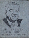 Jim Brewer Founders Plaque. 