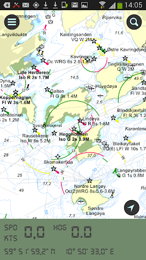 Gule Sider På Sjøen