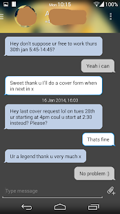 Download EvolveSMS Dark iOS L.Grey/Blue APK for PC