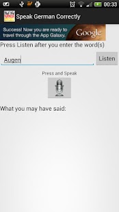 Free Speak German Correctly APK