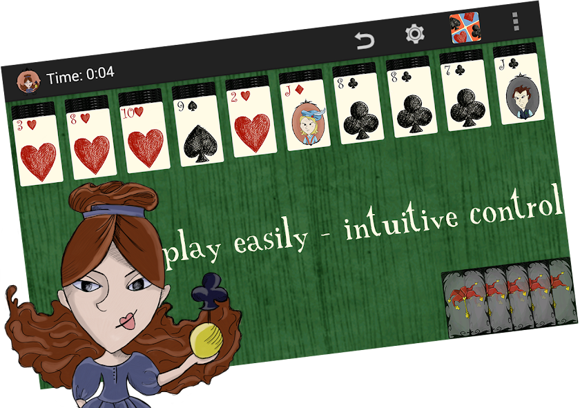 Spider Solitaire without ads! Screen 3