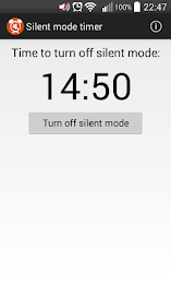 Silent mode timer by Дмитрий Моисеев poster 2