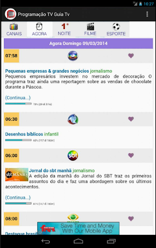 Programação TV - Guia TV BR