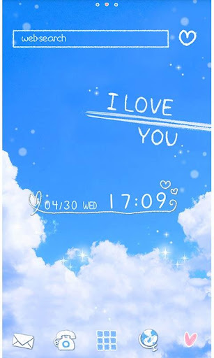 Cute Theme-Skywriter- 1.1 Windows u7528 1