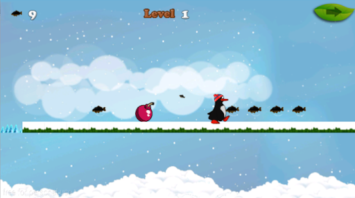 WINTER PENGUIN ADVENTURE GAME