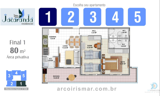 Res. Jacarandá - Arcoirismar