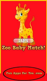 Free Baby Zoo Animals Match Game APK for PC