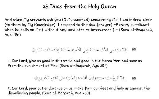 【免費音樂App】25 Duas from the Holy Quran-APP點子