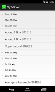 Lastest MyTvShow APK for PC