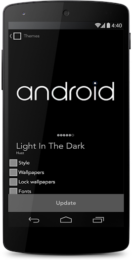 Light In The Dark CM 11 Theme