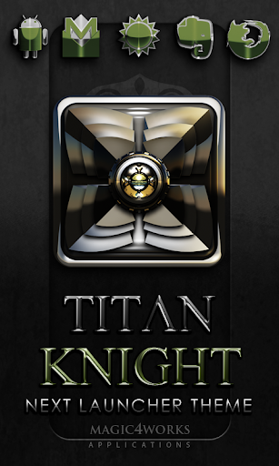 Next Launcher Theme T Knight